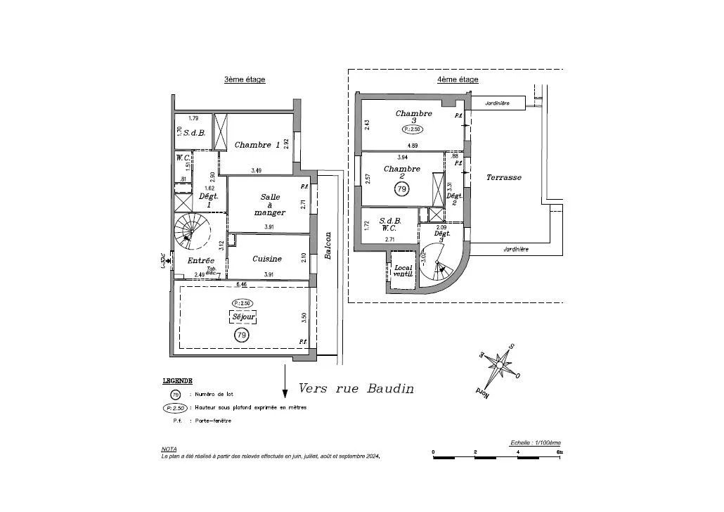 Appartement Levallois-Perret 101.1 m² 5 pièces Appartement Levallois-Perret 101.1 m² 86749236 4