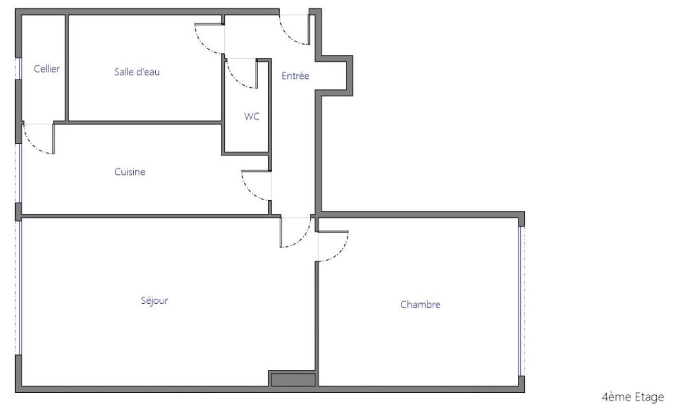 Appartement Montrouge 41.81 m² 2 pièces Appartement Montrouge 41.81 m² 85821535 12