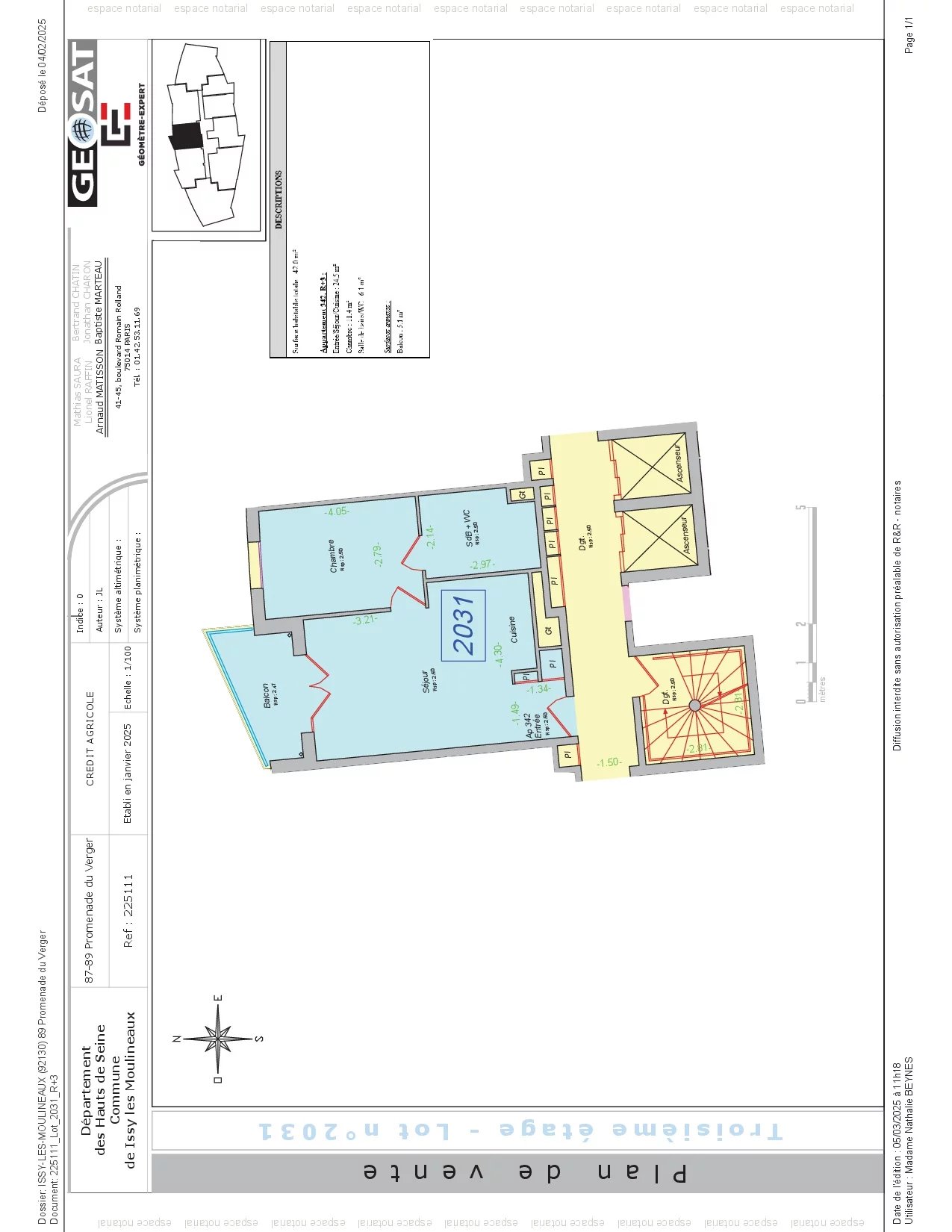 Appartement Issy-les-Moulineaux 42 m² 2 pièces Appartement Issy-les-Moulineaux 42 m² 86640042 11