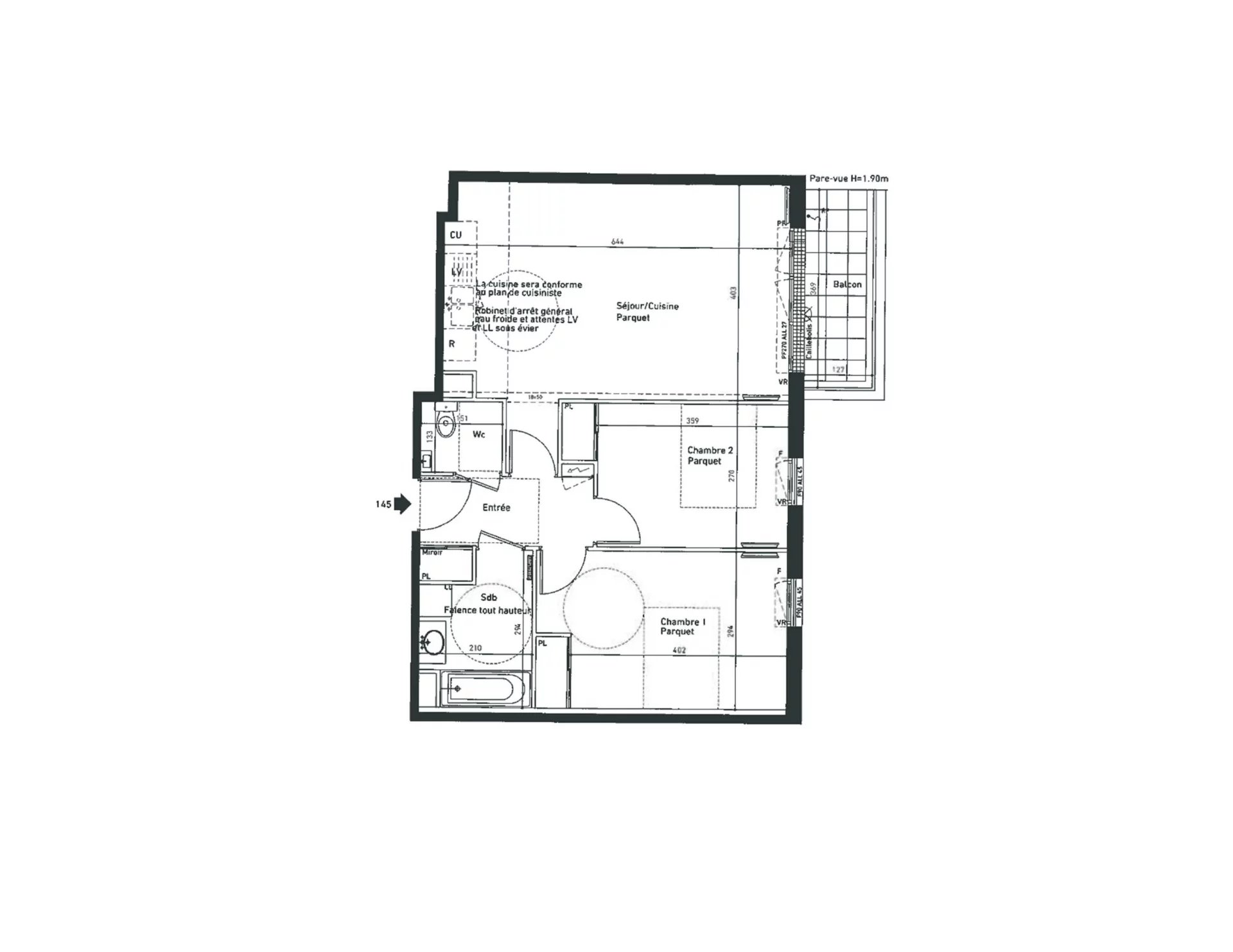 Appartement Franconville 62.7 m² 3 pièces Appartement Franconville 62.7 m² 86564074 9