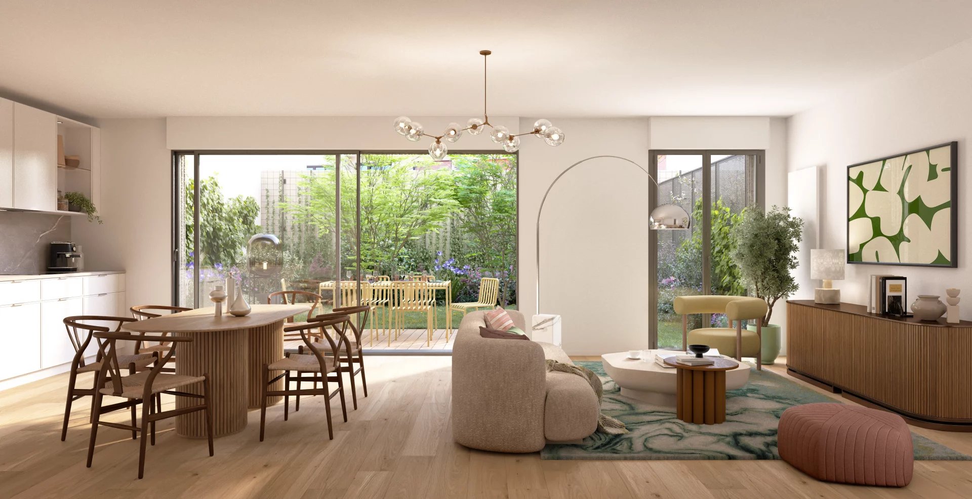 Appartement Paris 20ème 107 m² Ref 86517383 1