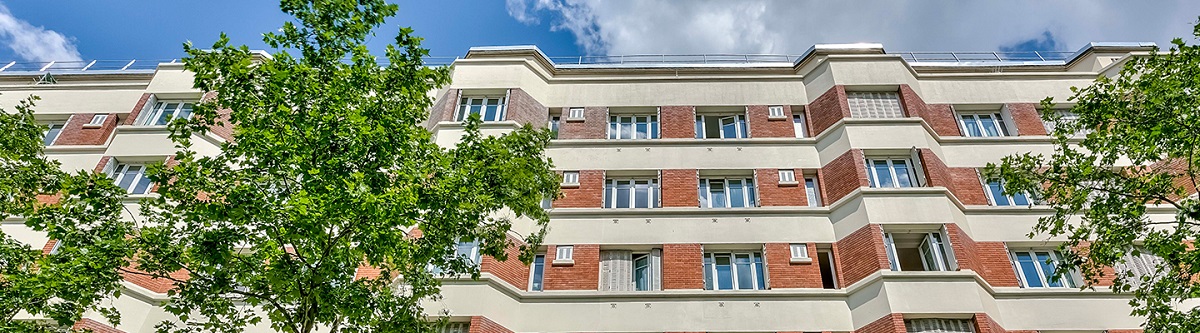 Immeuble Jean-Jaurès, Header