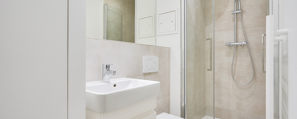 Immeuble Maraîhers - appartement, salles de bain