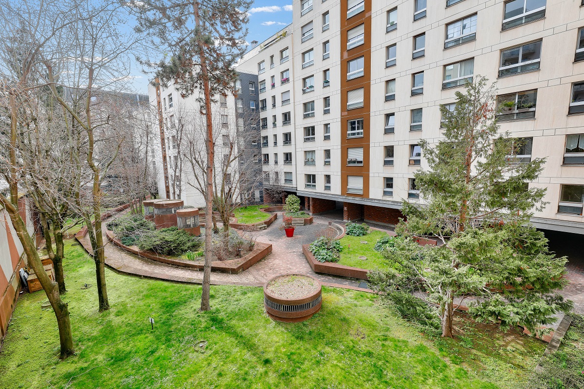 Immeuble Baudin - jardin 