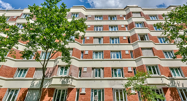 Immeuble Jean-Jaurès - façade