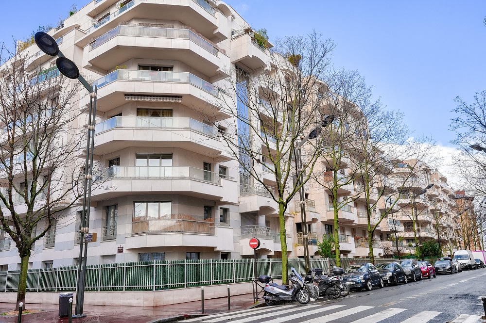 Immeuble Baudin, 1 rue Baudin - Façade