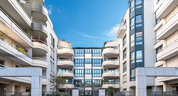 Immeuble Bleriot, vue façade