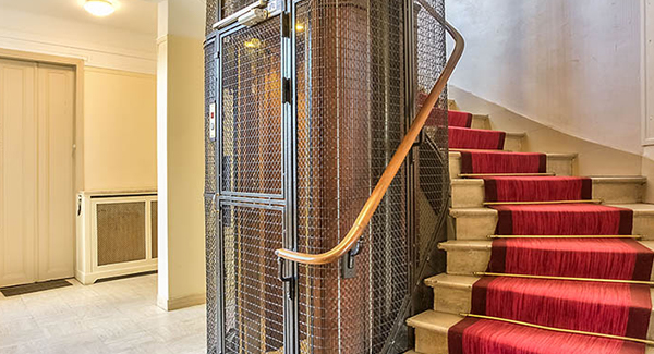 Immeuble Dantzig Morillons, escalier 