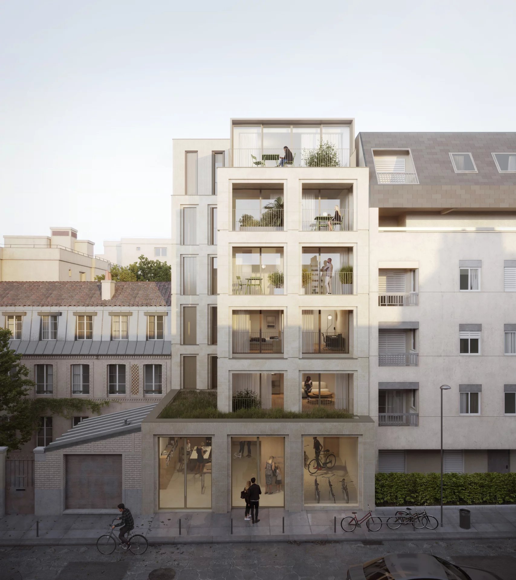 Appartement Paris 20ème 99.46 m² 4 pièces Appartement Paris 20ème 99.46 m² 86640987 6