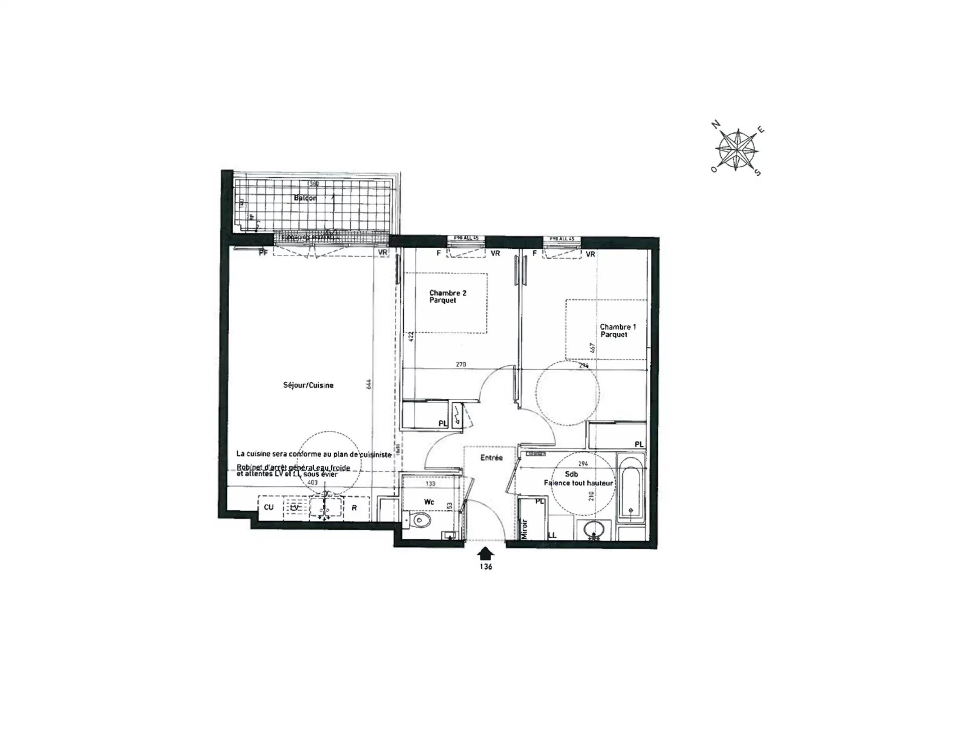 Appartement Franconville 62.46 m² 3 pièces Appartement Franconville 62.46 m² 86592932 9