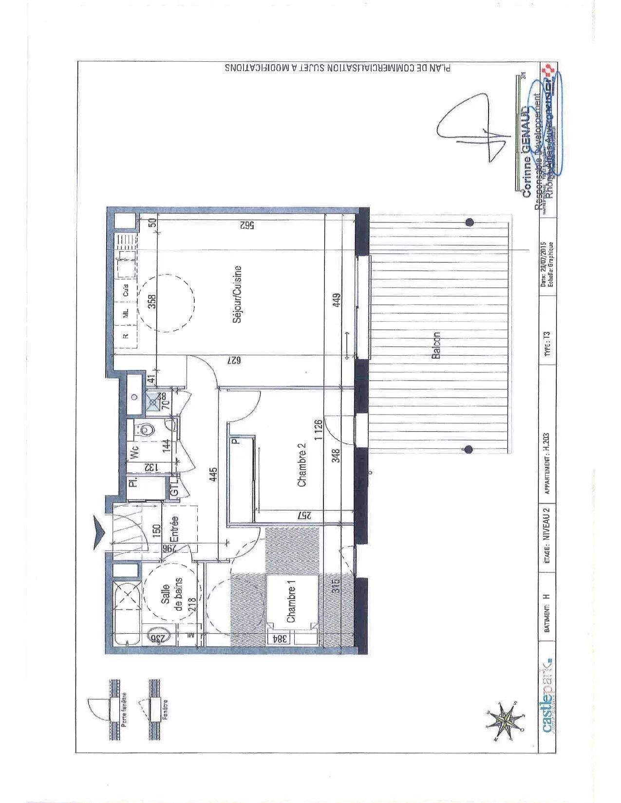 Appartement Gex 66.34 m² 3 pièces Appartement Gex 66.34 m² 87322896 7