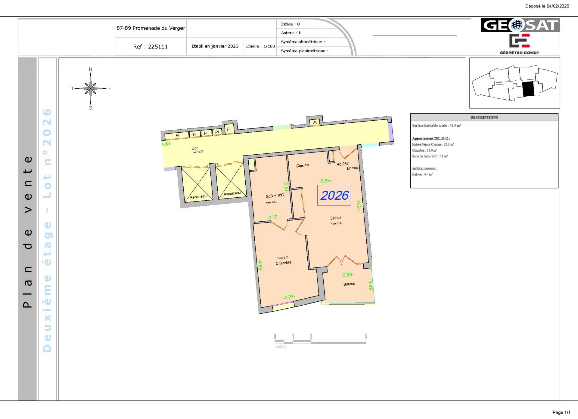 Appartement Issy-les-Moulineaux 42.40 m² 2 pièces Appartement Issy-les-Moulineaux 42.40 m² 85679117 8