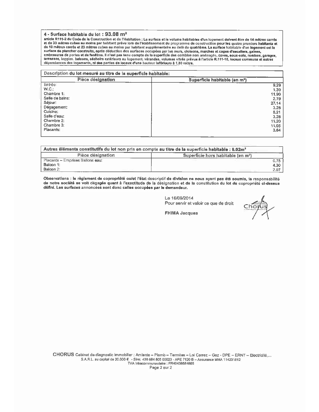 Appartement Paris 15ème 93.08 m² 4 pièces Appartement Paris 15ème 93.08 m² 86491849 6