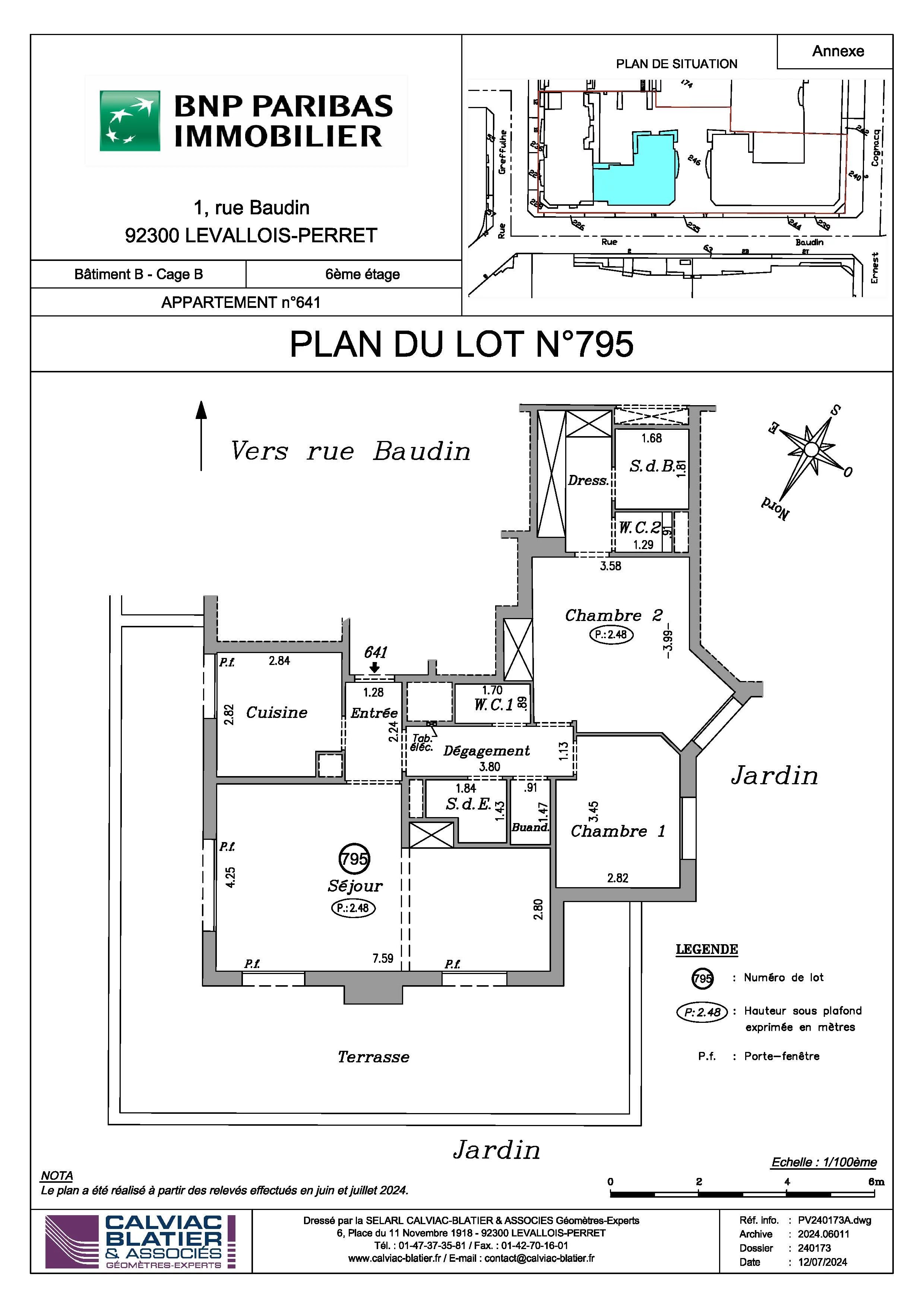 Appartement Levallois-Perret 82.60 m² 4 pièces Appartement Levallois-Perret 82.60 m² 87257321 12