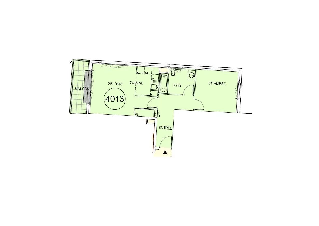 Appartement Montmorency 48.53 m² 2 pièces Appartement Montmorency 48.53 m² 87068115 10