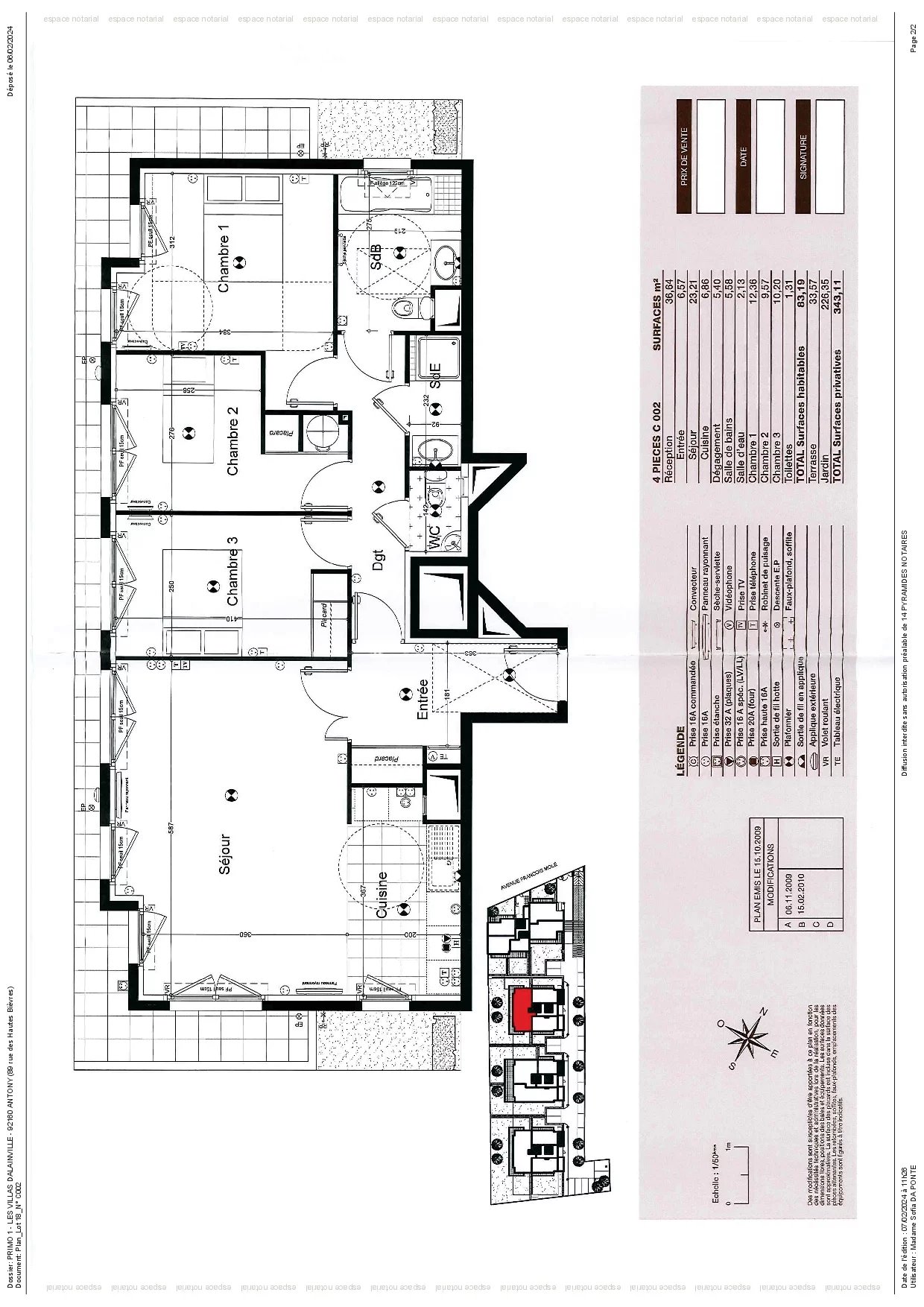 Appartement Antony 82.50 m² 4 pièces Appartement Antony 82.50 m² 85944081 14