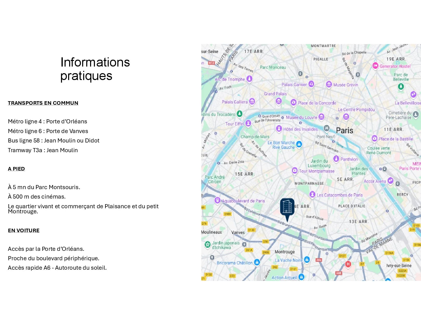 Appartement Paris 14ème 20.55 m² 1 pièce Appartement Paris 14ème 20.55 m² 86352599 9