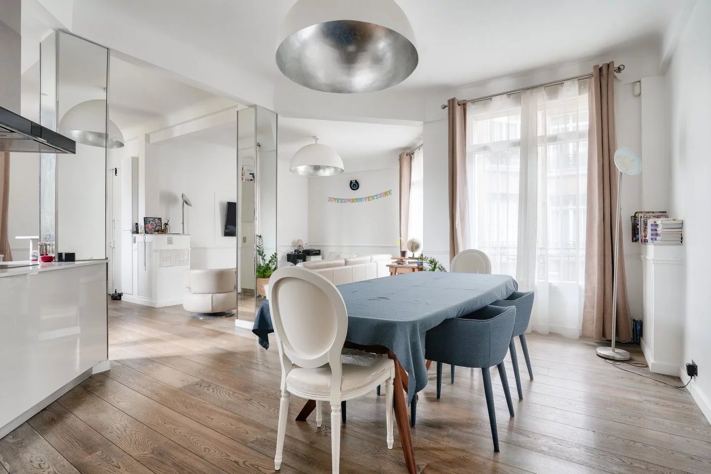 Appartement Paris 16ème 100.36 m² 4 pièces Appartement Paris 16ème 100.36 m² 86088444 7