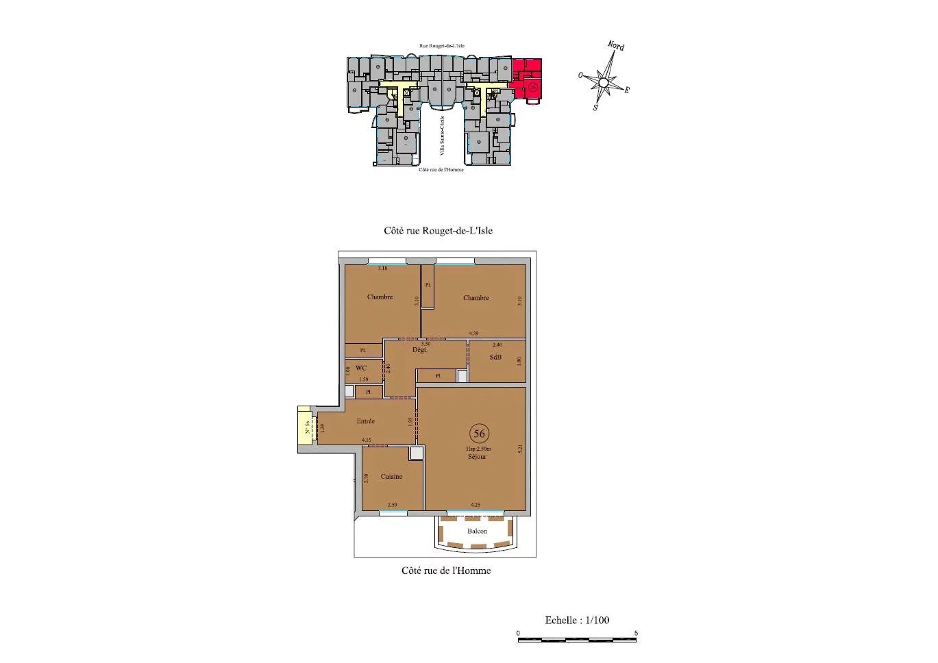 Appartement Courbevoie 75.00 m² 3 pièces Appartement Courbevoie 75.00 m² 87053023 9