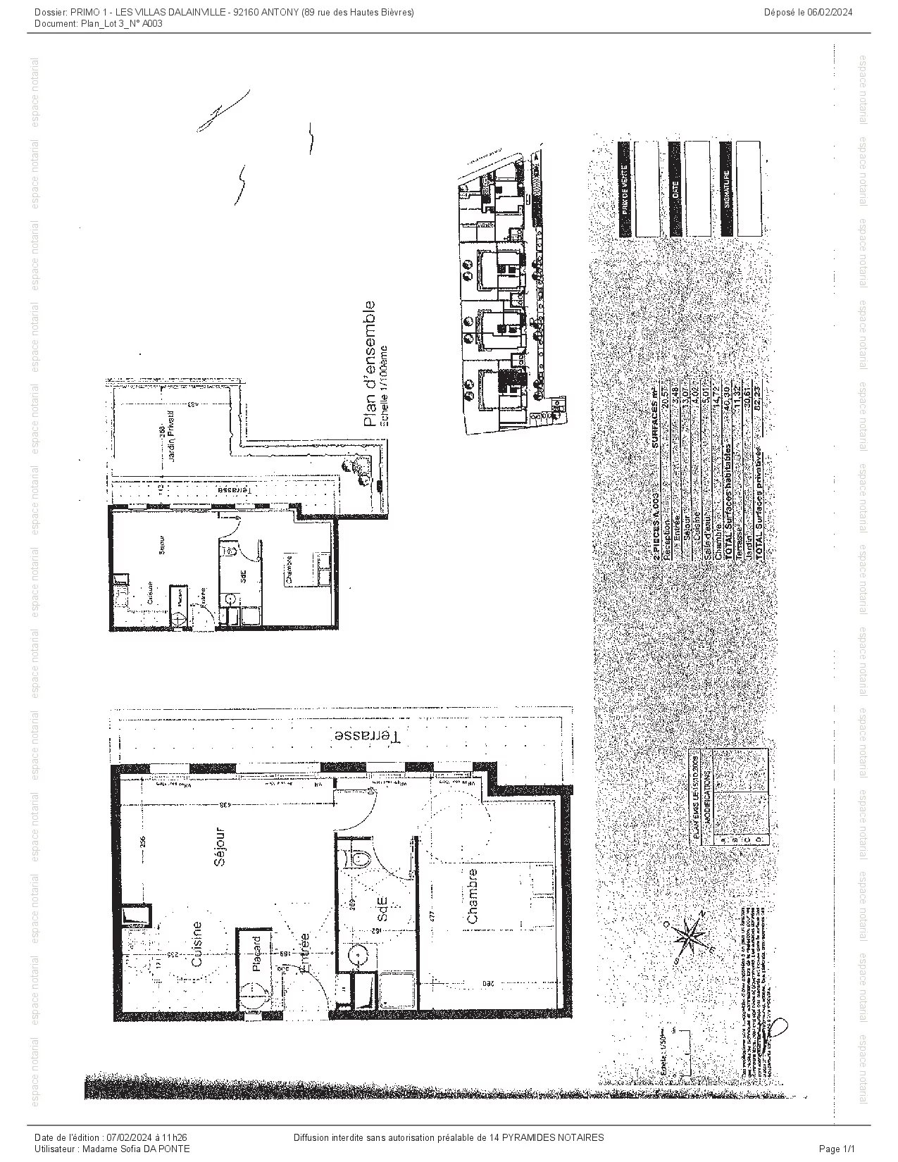 Appartement Antony 40.49 m² 2 pièces Appartement Antony 40.49 m² 86637247 5