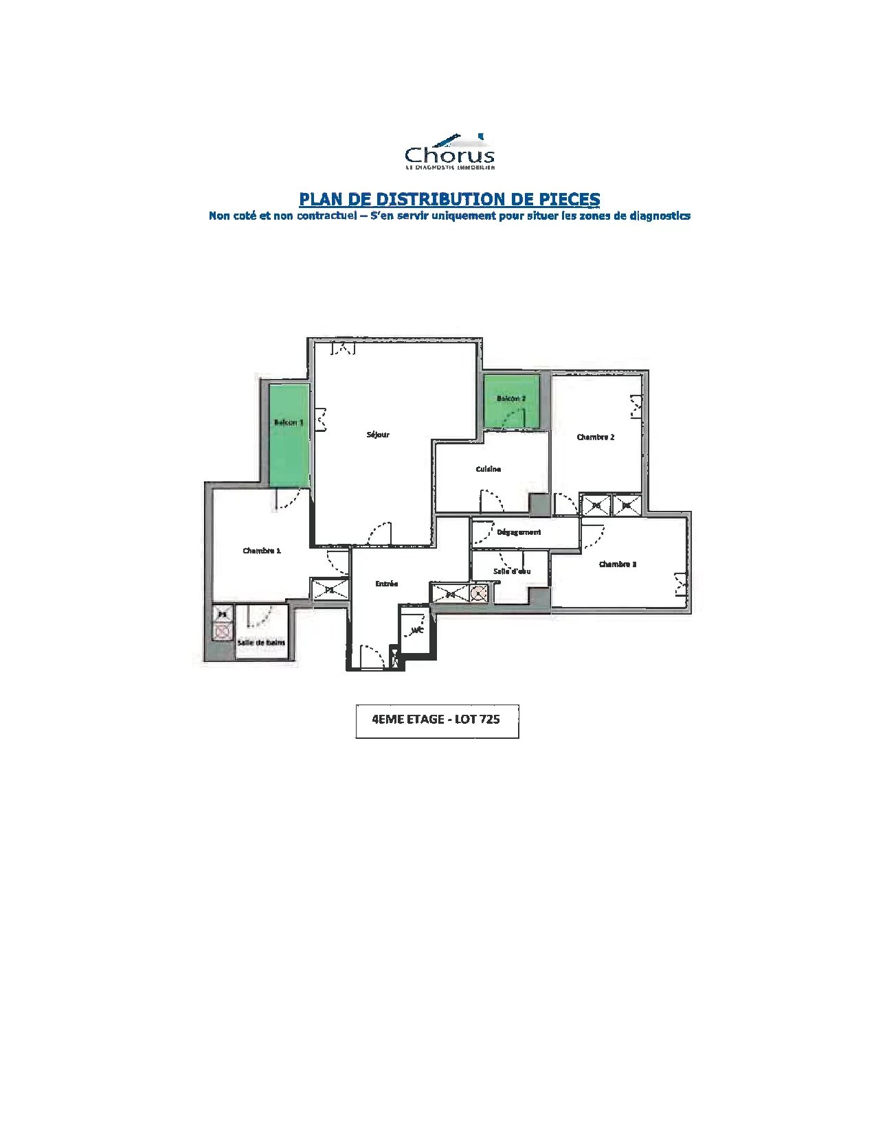 Appartement Paris 15ème 93.08 m² 4 pièces Appartement Paris 15ème 93.08 m² 86491849 5