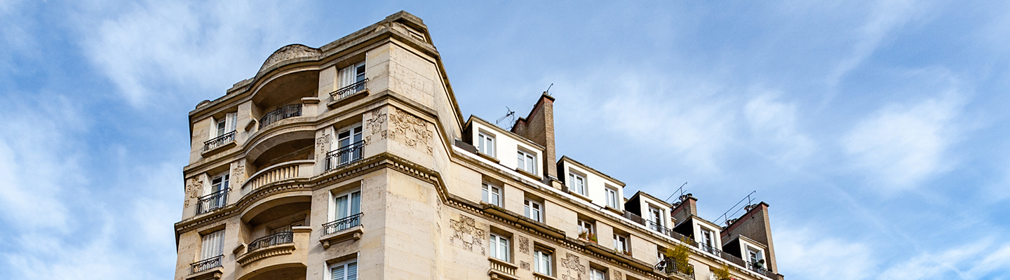 Immeuble Dantzig Morillons, Header